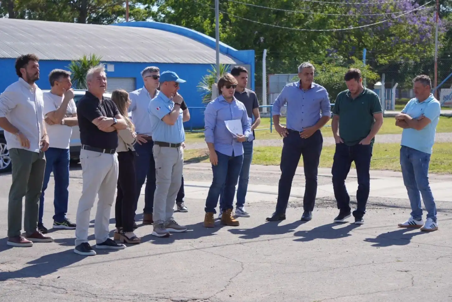 reunion autoridades autodromo ciudad de rafaela