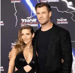 El protagonista de Thor en la premiere australiana. Foto Instagram
