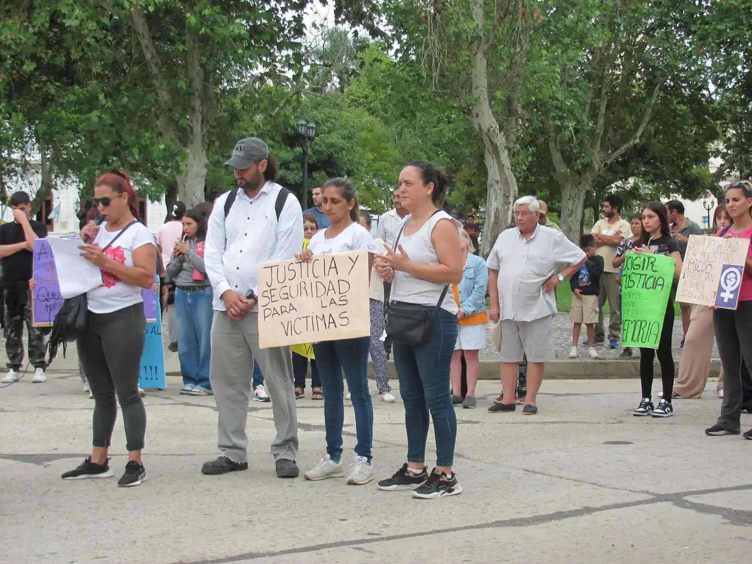 Se marchó frente a Tribunales por la muerte de Roque Garay: “¡Basta de impunidad!”