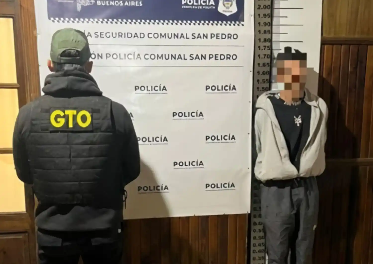 aprehendido por allanamiento