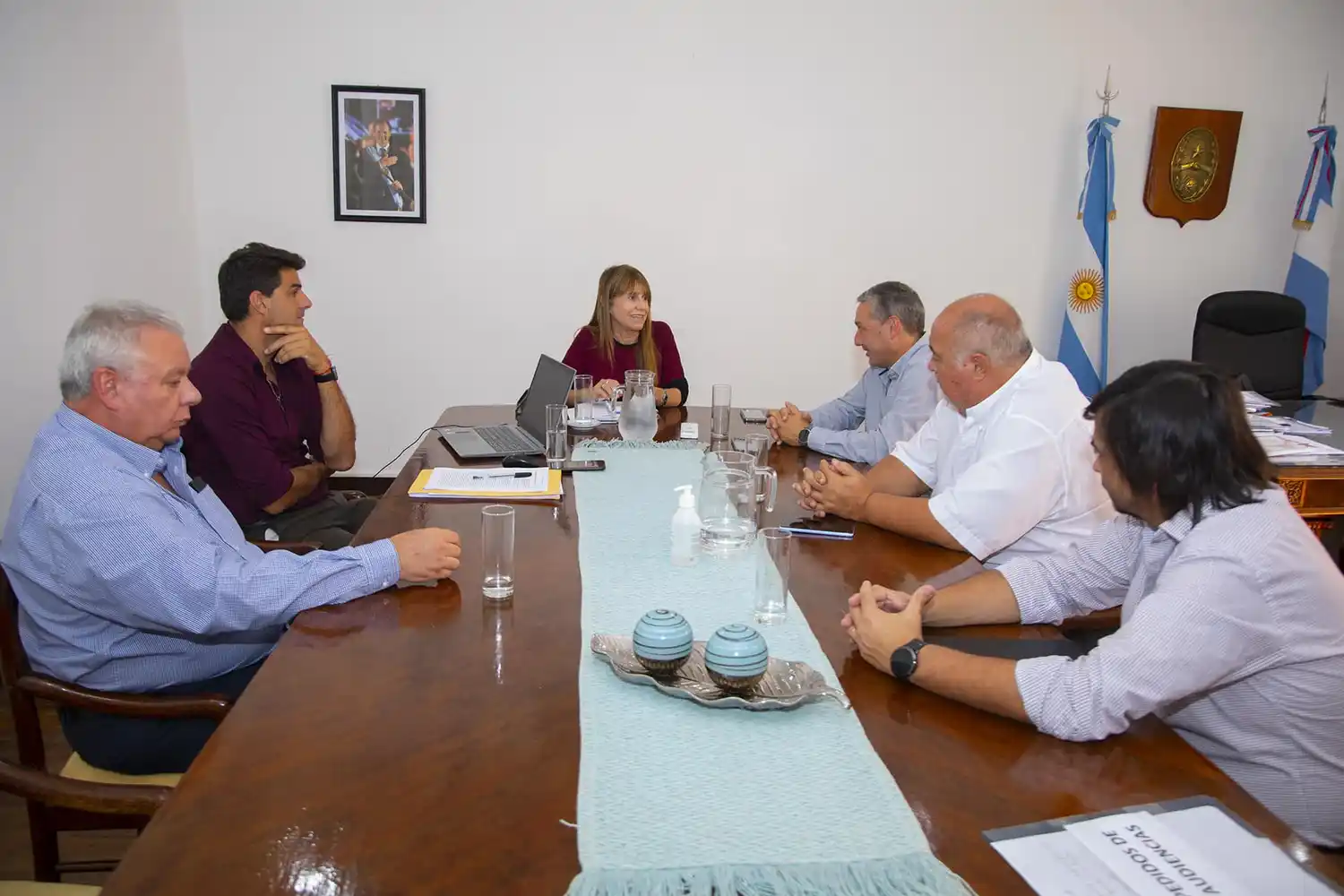 Velázquez se reunió con Femer e informó del avance de la aplicación de la Ley 11.038