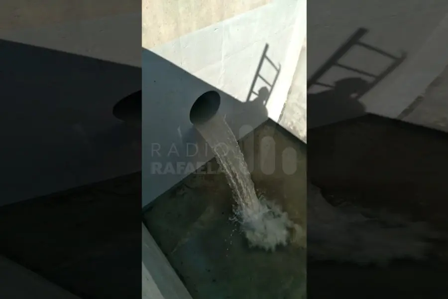 Ya ingresa agua del río en el nuevo acueducto: “En mayo haremos la puesta a punto de la planta potabilizadora”
