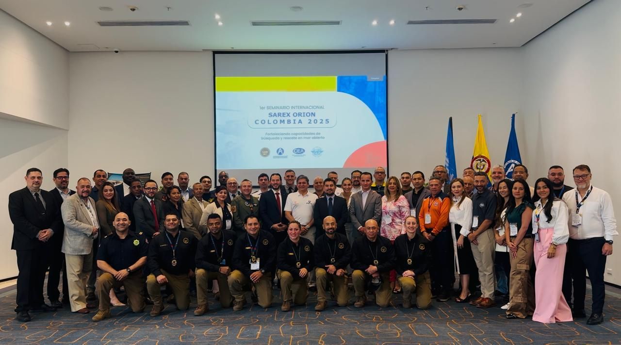 Colombia lidera simulación regional de rescate aéreo en el Caribe