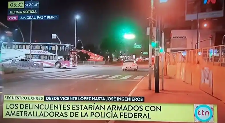 Fue secuestrado en Vicente López y escapó tras arrojarse del auto en General Paz