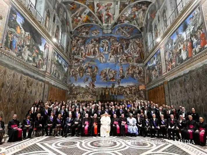 El cuerpo diplomático de la Santa Sede.