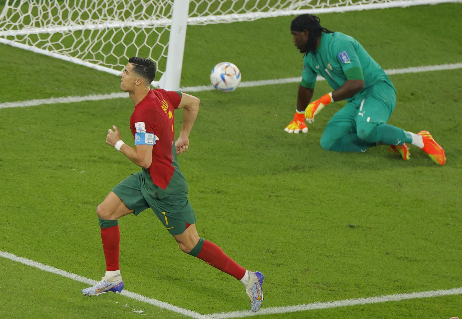 Portugal tuvo su fiesta completa: marcó Cristiano y venció a Ghana