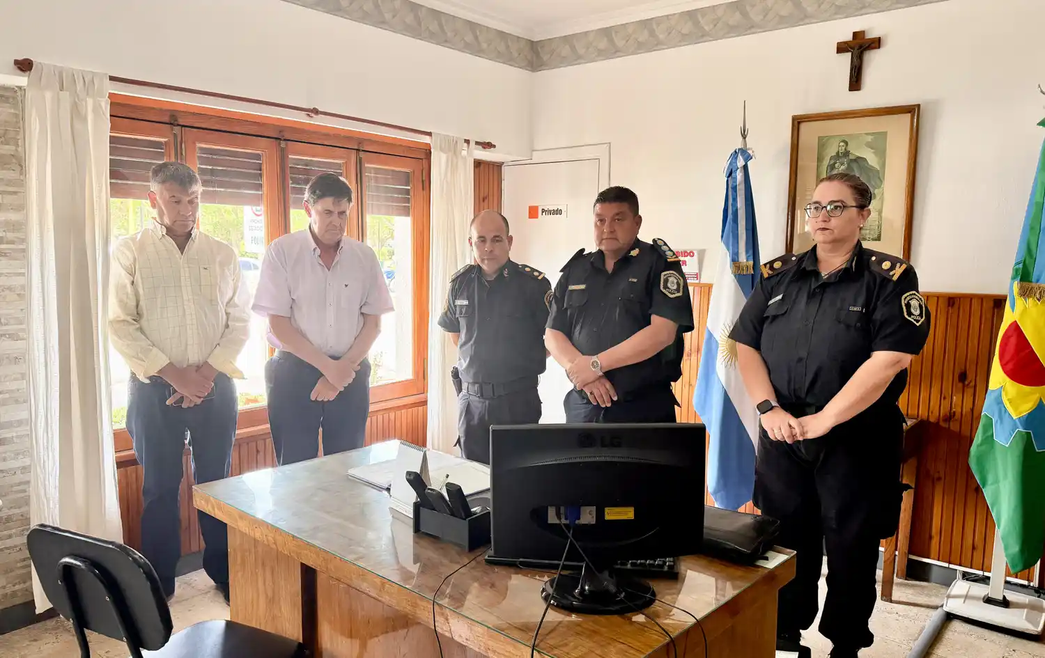 Nuevo Jefe de Policía Comunal en San Cayetano