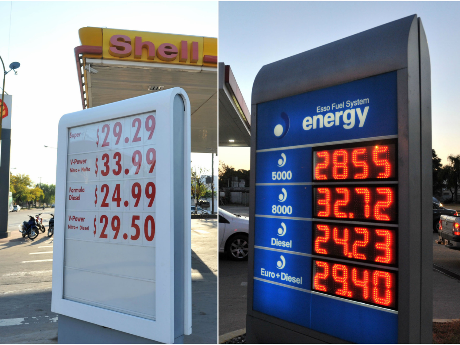 Si vas cargar nafta, estos son los nuevos precios en la ciudad