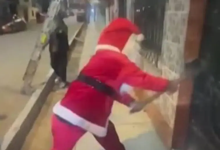 SE VISTIÓ DE SANTA CLAUS para desmantelar red de narcotraficantes en Perú