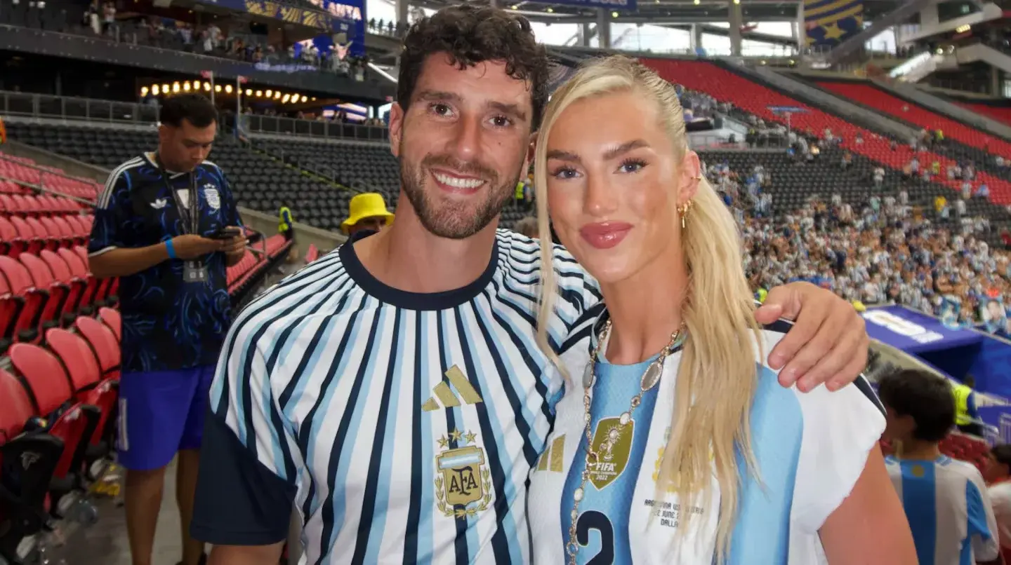 Sorpresivo cambio de club para Kelci-Rose Bowers, la pareja de Marcos Senesi
