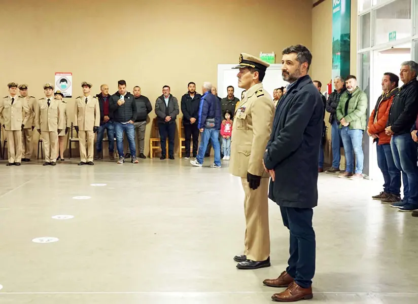 Guerra de Malvinas: se recordó la actuación de Prefectura