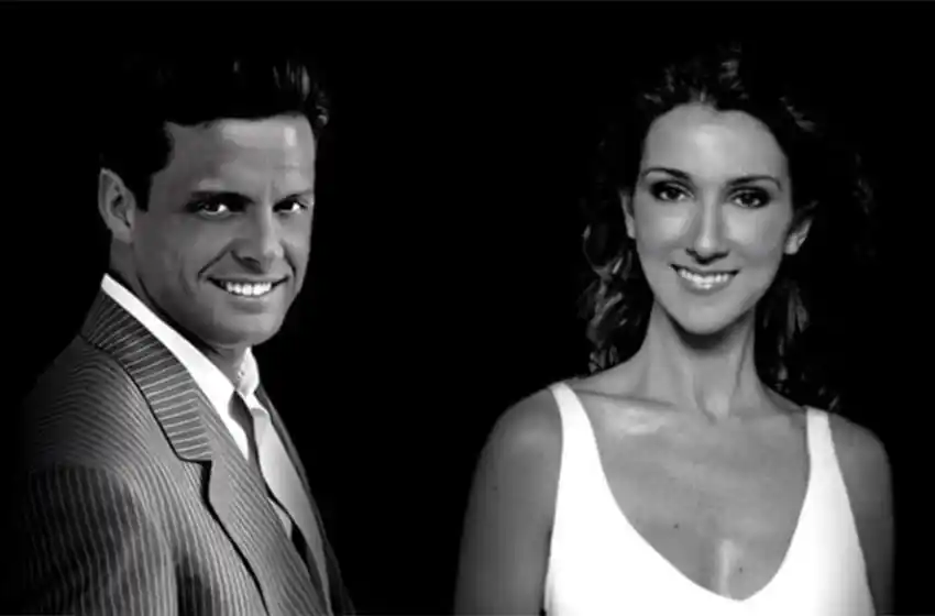 Luis Miguel reapareció para compartir su dueto con Céline Dion: “Somos novios”