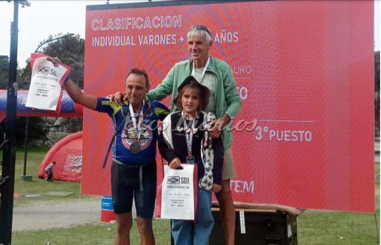 Mauro Gandoy en lo más alto de su categoría