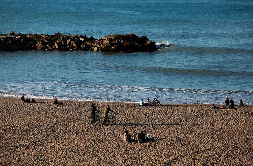 Jueves fresco con 22 grados de máxima en Mar del Plata