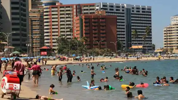 Alto flujo de temporadistas registran las playas de Anzoátegui en estos Carnavales