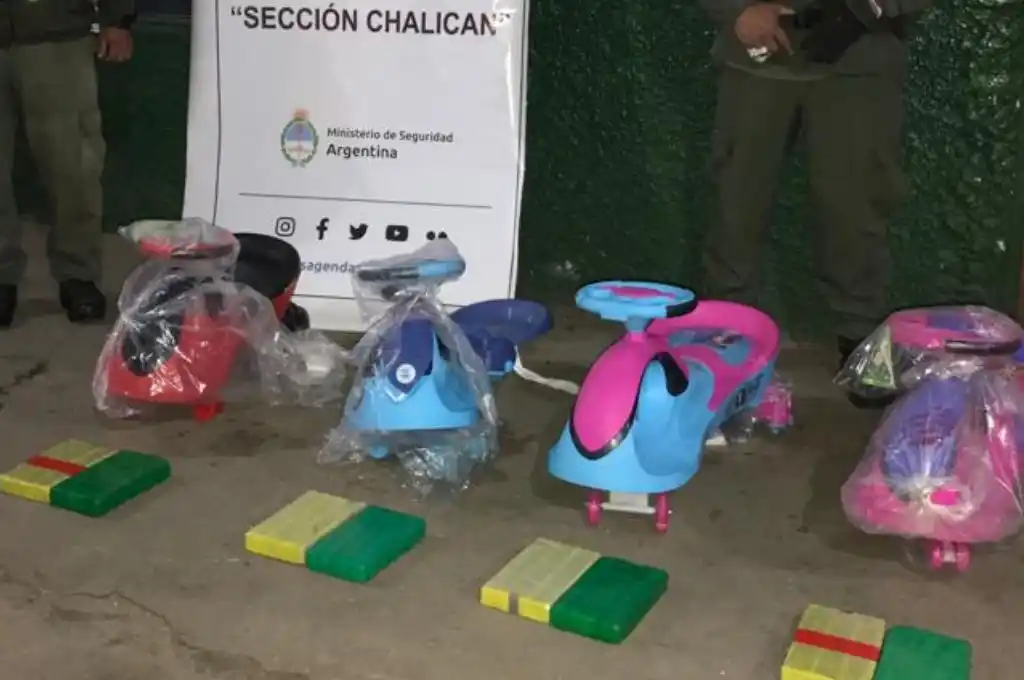 Incautan “narcotriciclos” con más de 8 kilos de cocaína