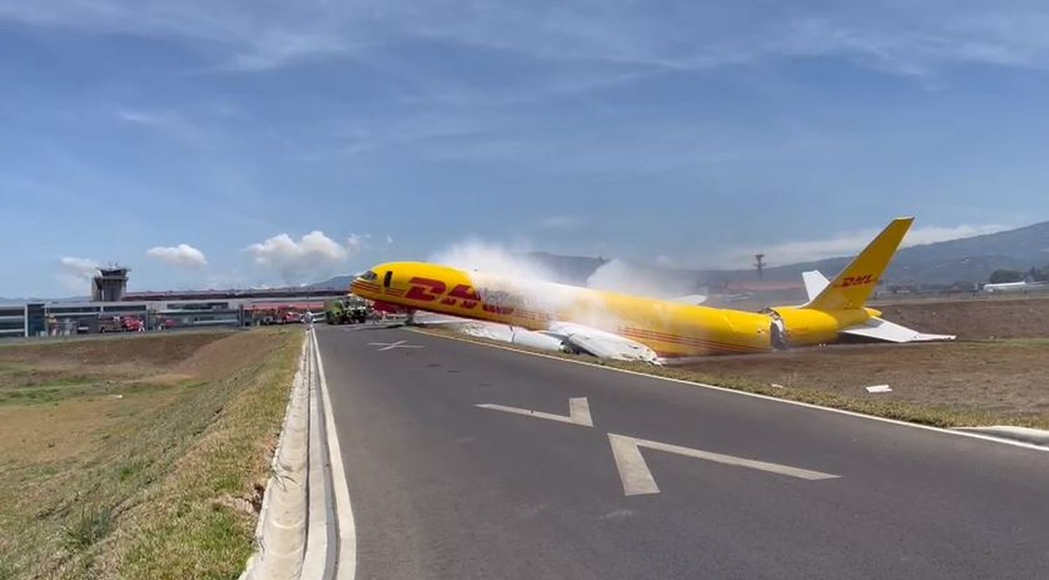 Costa Rica: cierres programados del aeropuerto de San José para retirar al Boeing 757 de DHL