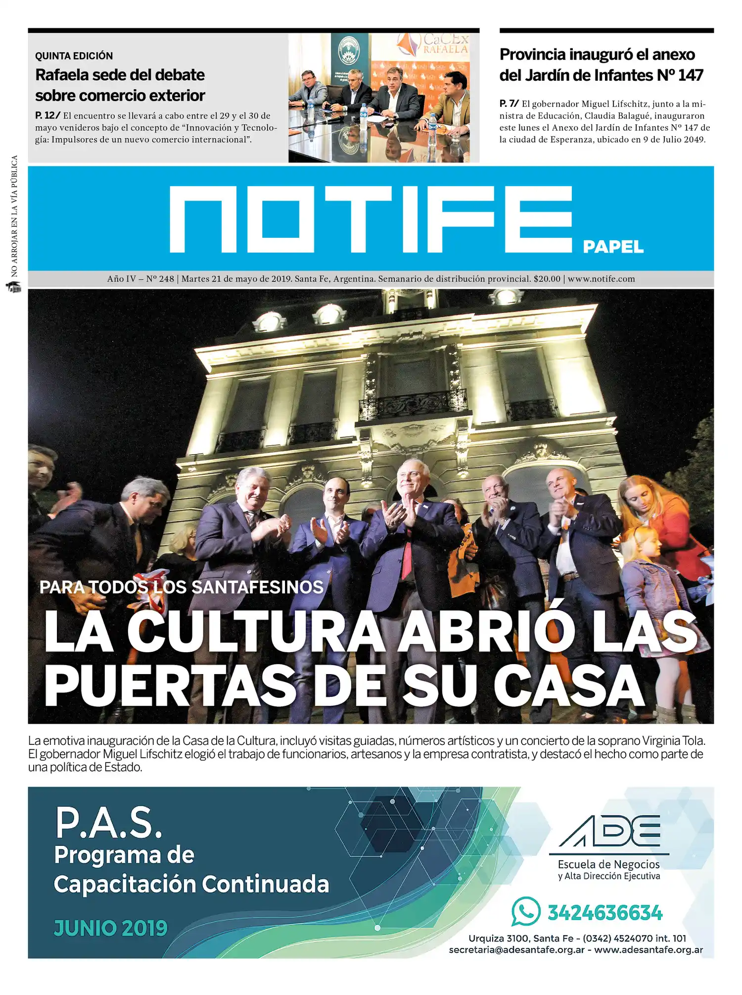 Semanario Notife: Edición N° 248