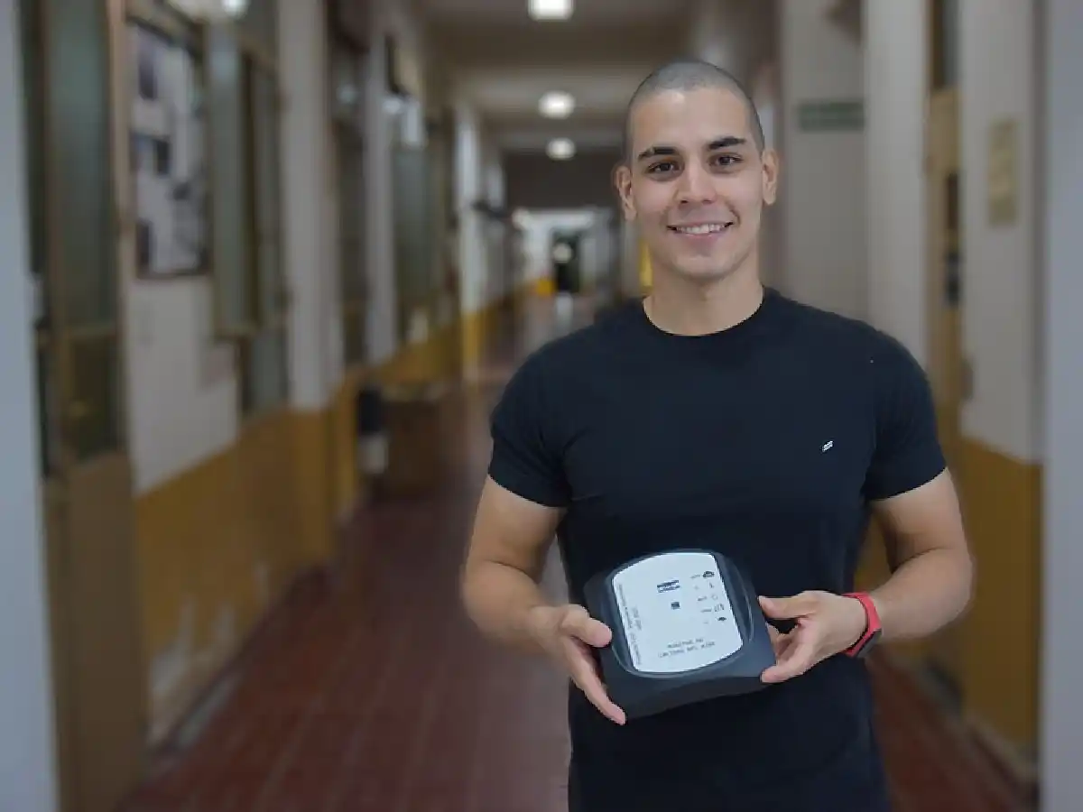 Ingeniero electrónico de  UTN presentó un sistema  de monitoreo de calidad del aire