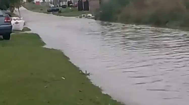 calles inundadas lluvia tormenta 30-03-25 - 2