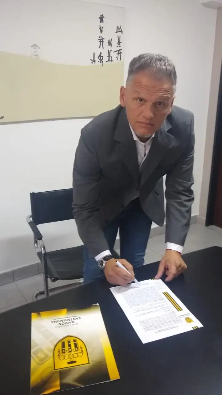 Cejas, nuevo DT de Santamarina.