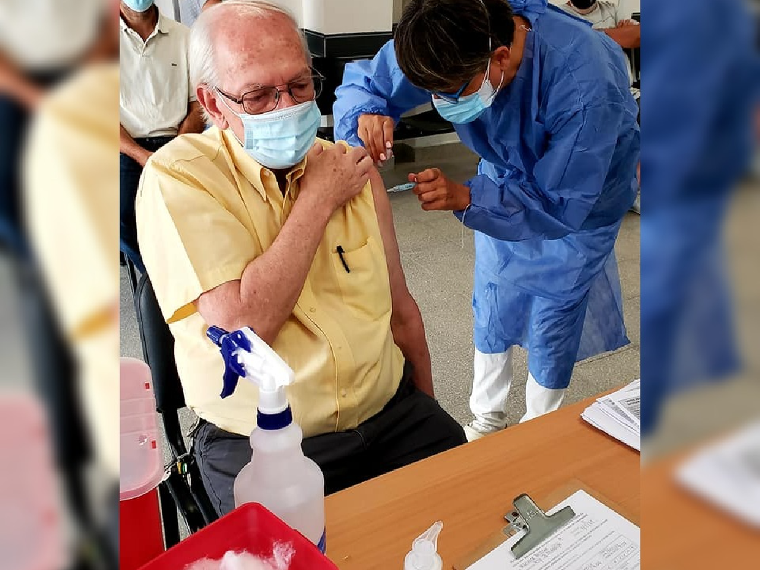 Freyre: asesoran en el Registro Civil a quienes se registren para recibir la vacuna contra el covid