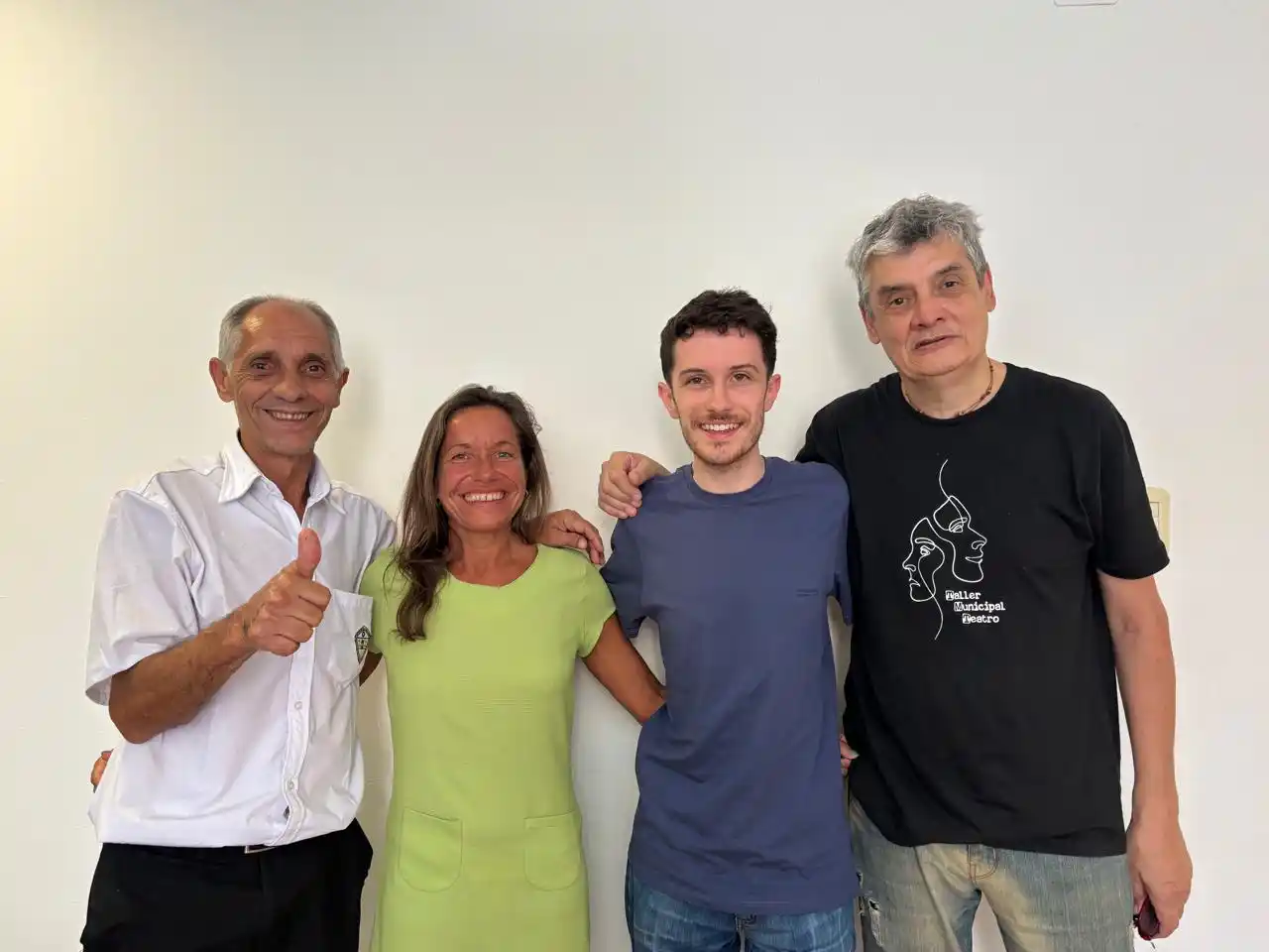 Marcelo Frócil, Laura Pratto, Andrés Tamagnini y Eric Flores.