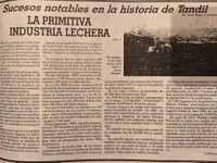 La primitiva industria lechera - Cap. 1