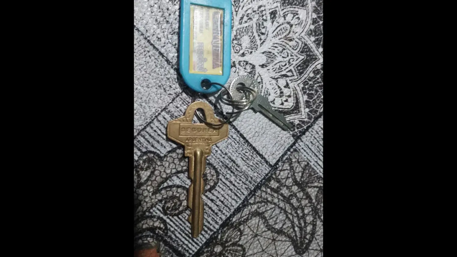 Llave encontrada Ituzaingó y Güemes