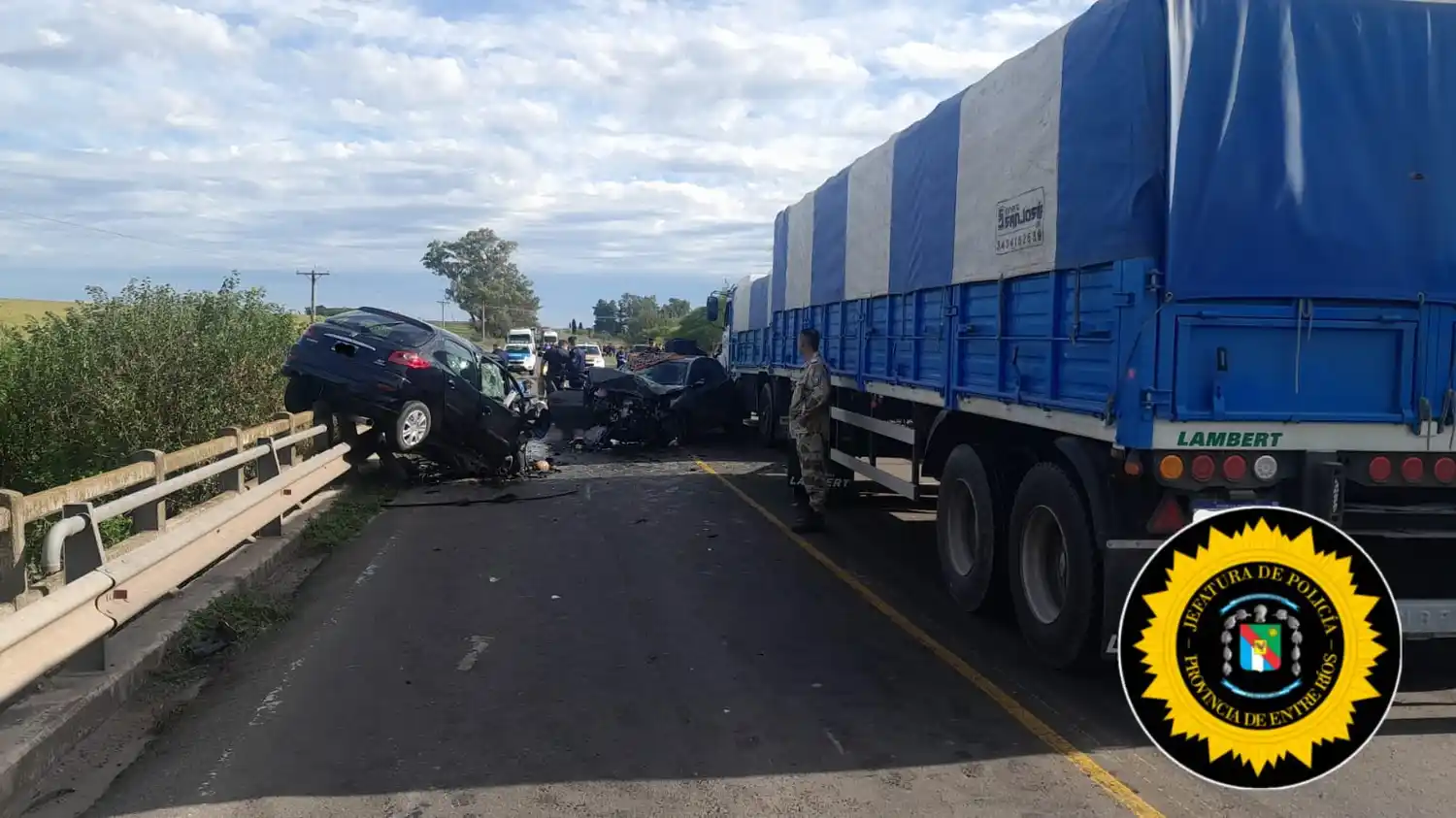 Trágico siniestro vial en Ruta 11
