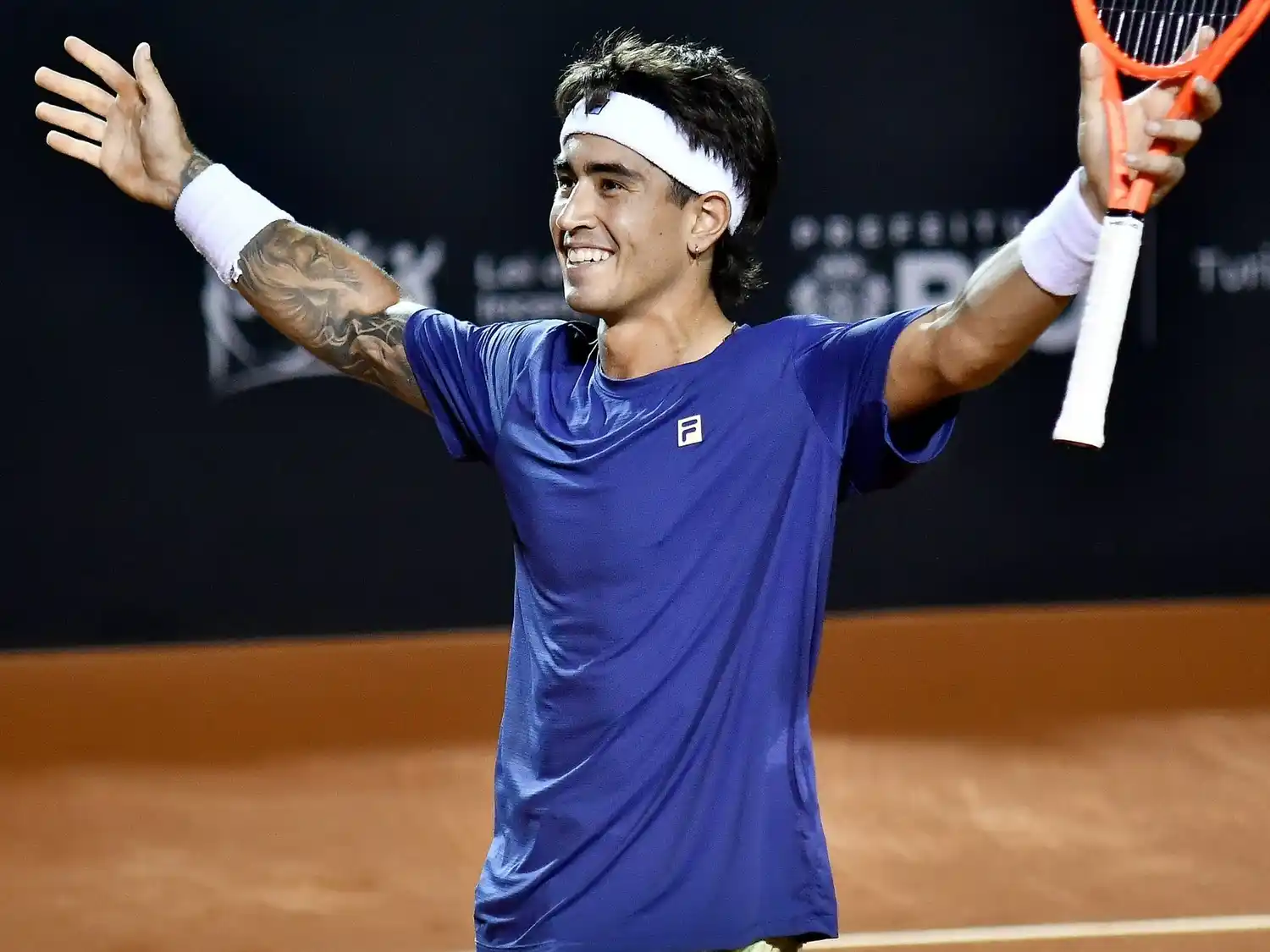 Francisco Comesaña triunfó ante Alexander Zverev