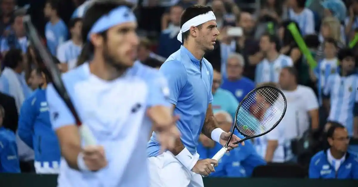 Del Potro y Mayer cayeron en sets corridos