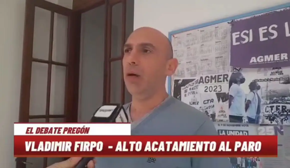 VLADIMIR FIRPO - ALTO ACATAMIENTO AL PARO