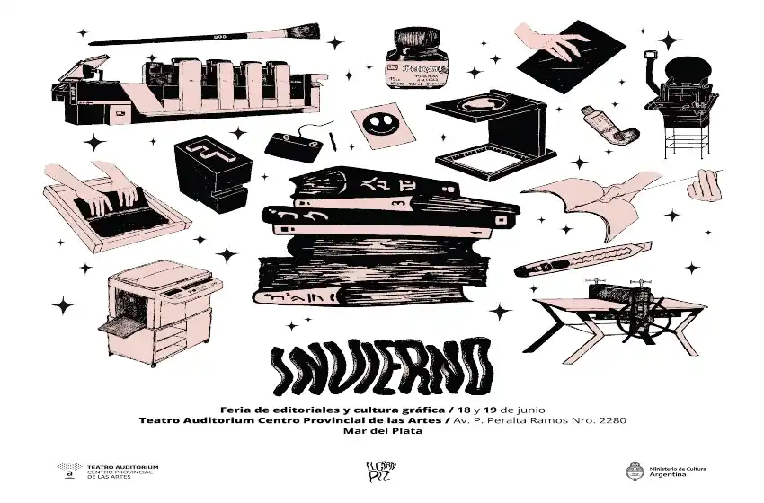Llega a Mar del Plata la Feria de Editoriales y Cultura Gráfica “Invierno”