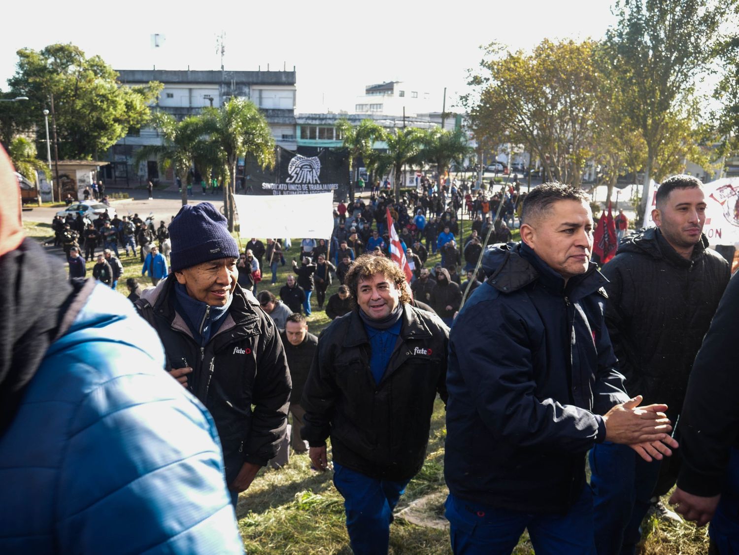 Los trabajadores enrolados en SUTNA preparan otra movilización para este viernes.