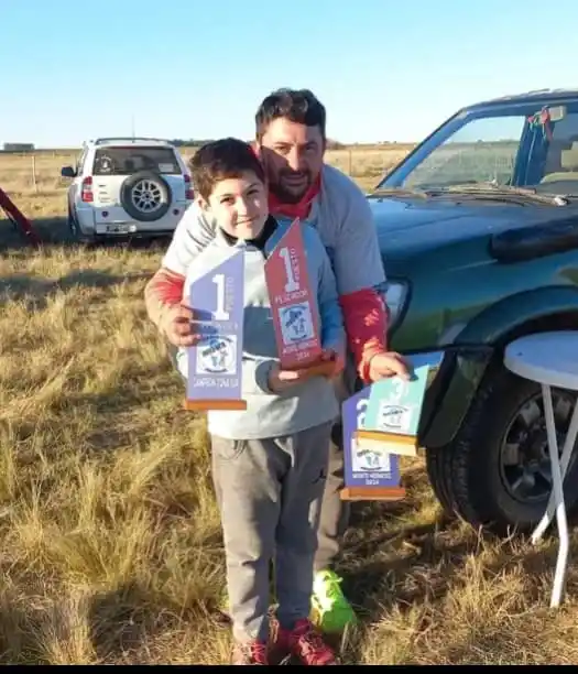 Juan Pablo Peralta se consagró campeón de la Zona Sur en longcasting