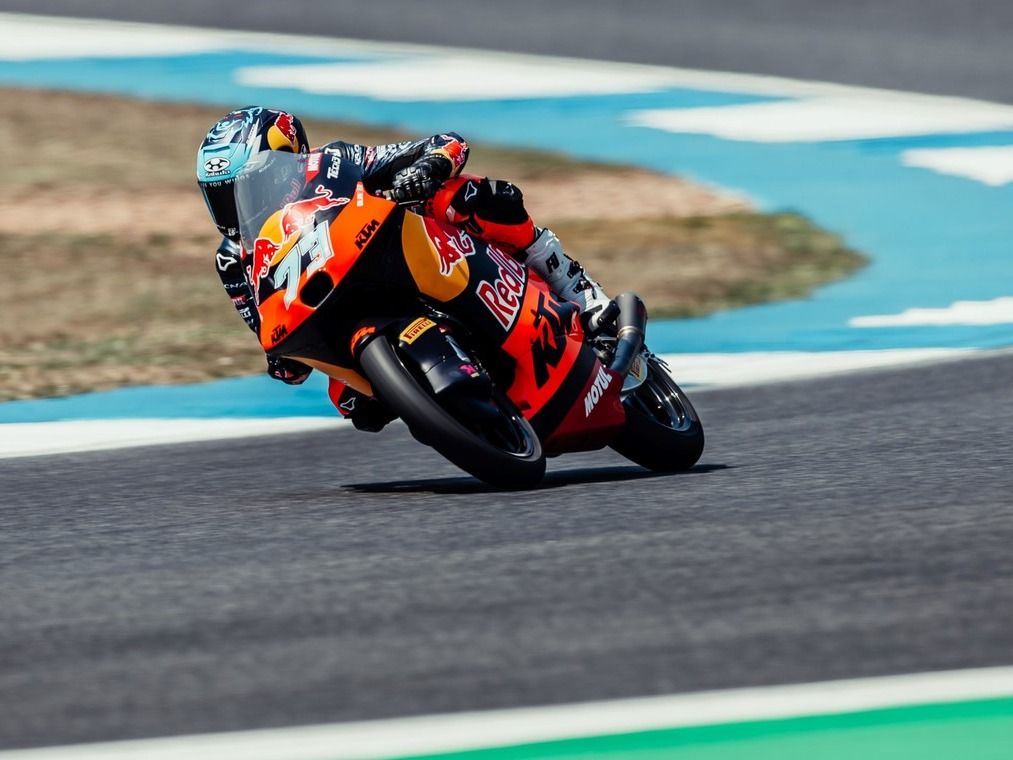 Valentín Perrone abandonó en su debut en el GP de Tailandia.Foto:@Tech3