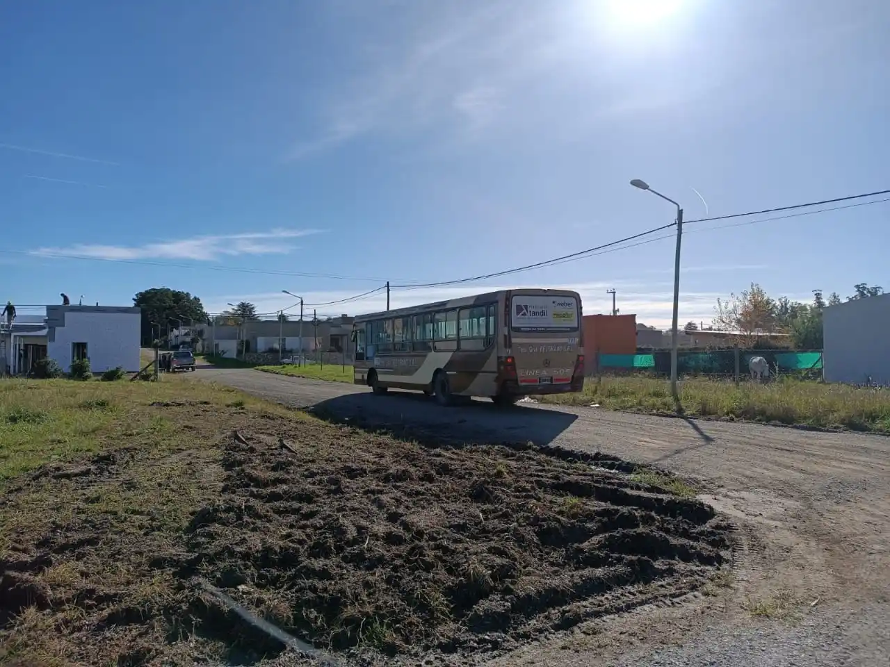 En junio, un mes después del inicio de la nueva concesión, los colectivos de la Línea 505 incluyeron el alargue a Graduados.