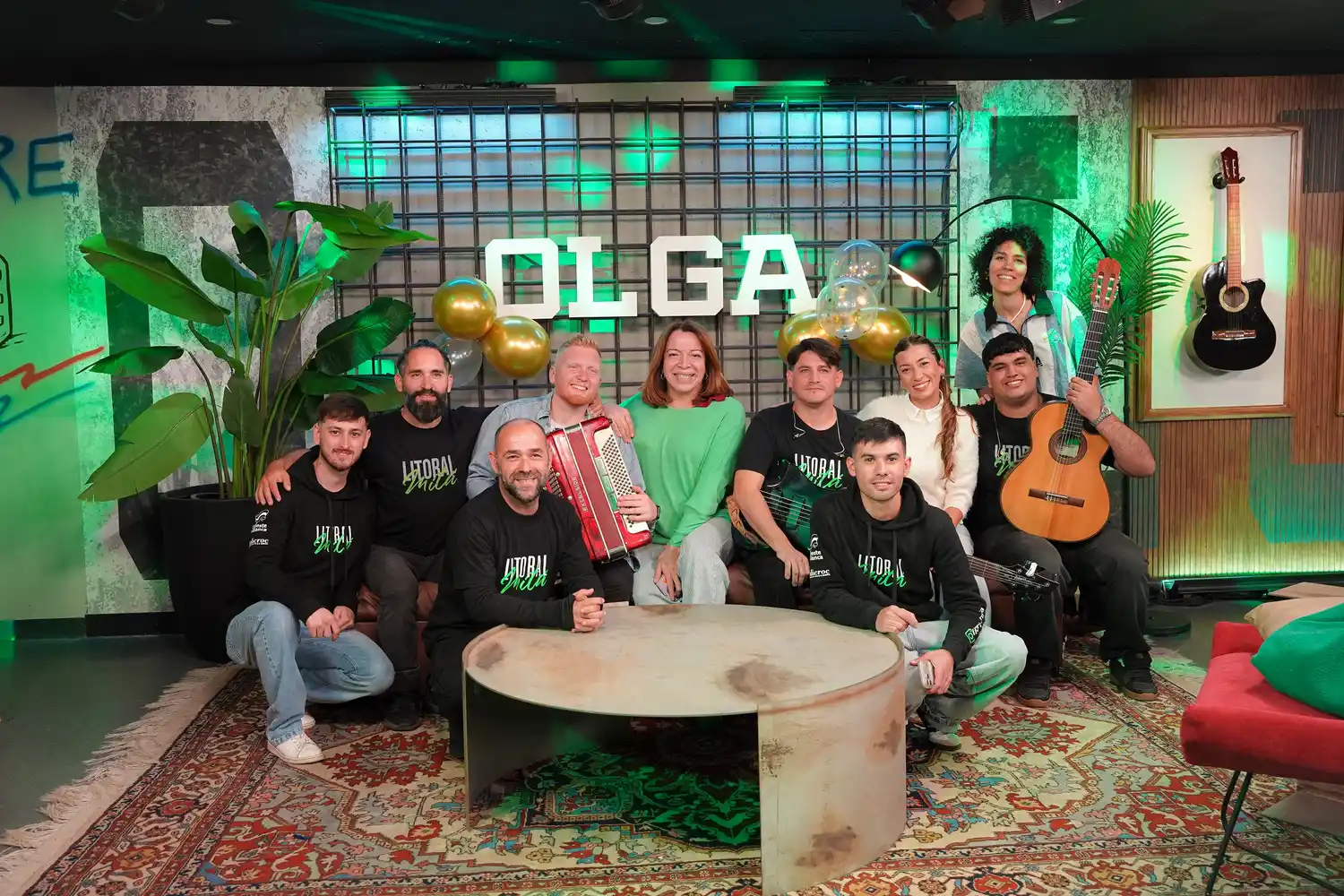 Litoral Mitá hizo bailar chamamé a Lizy Tagliani en OLGA y coronó una histórica gira en Buenos Aires