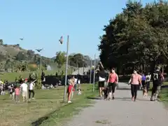 Se realizó una correcaminata solidaria en la Senda de la Paz 