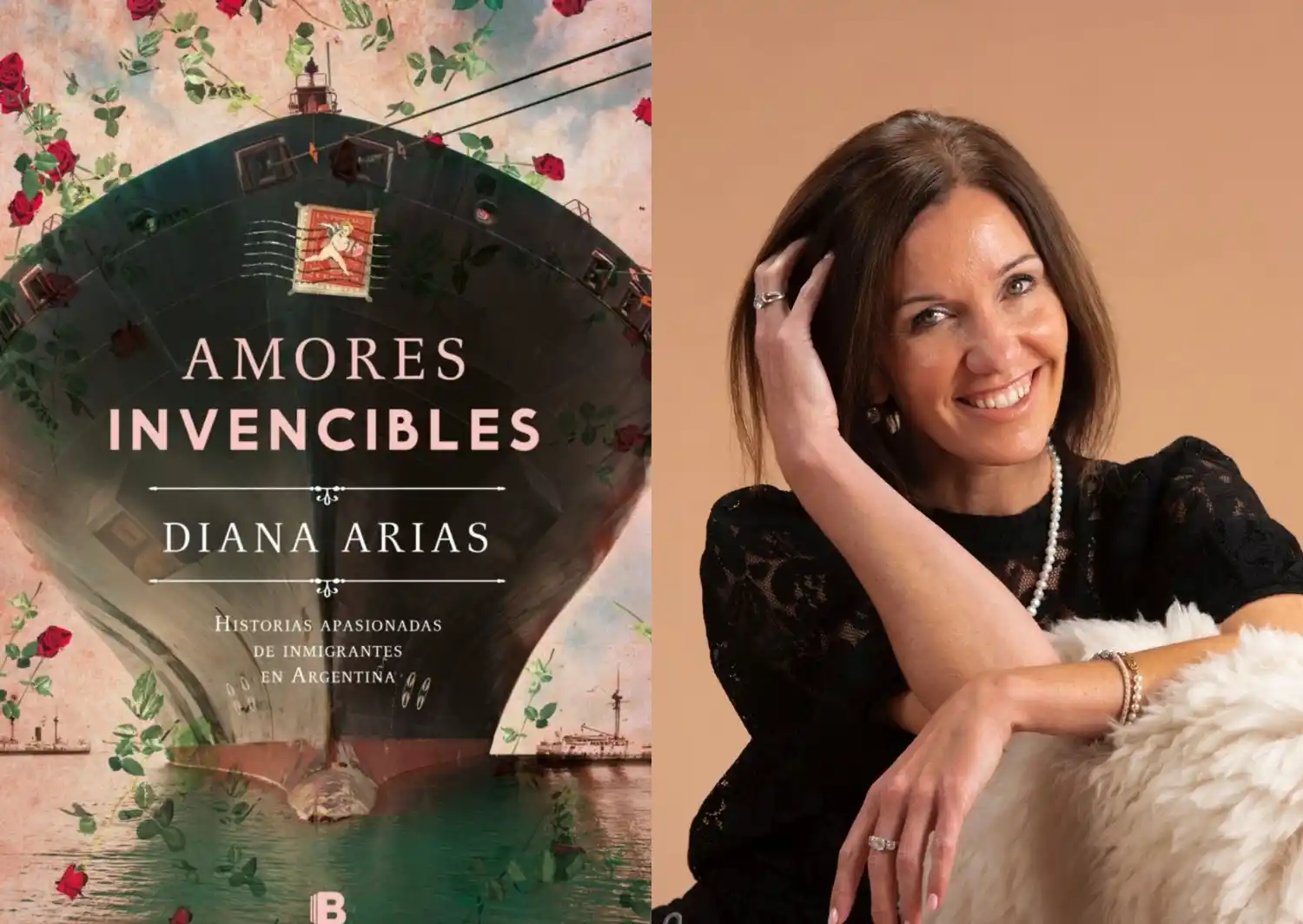 Diana Arias presenta su libro “Amores Invencibles” en el Centro de Comercio