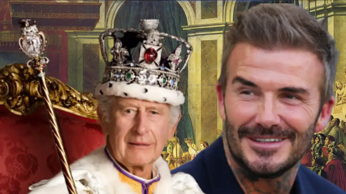 David Beckham junto al príncipe William en un evento benéfico