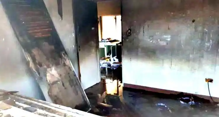 Blasón: El incendio fue intencional y no afectó a la producción