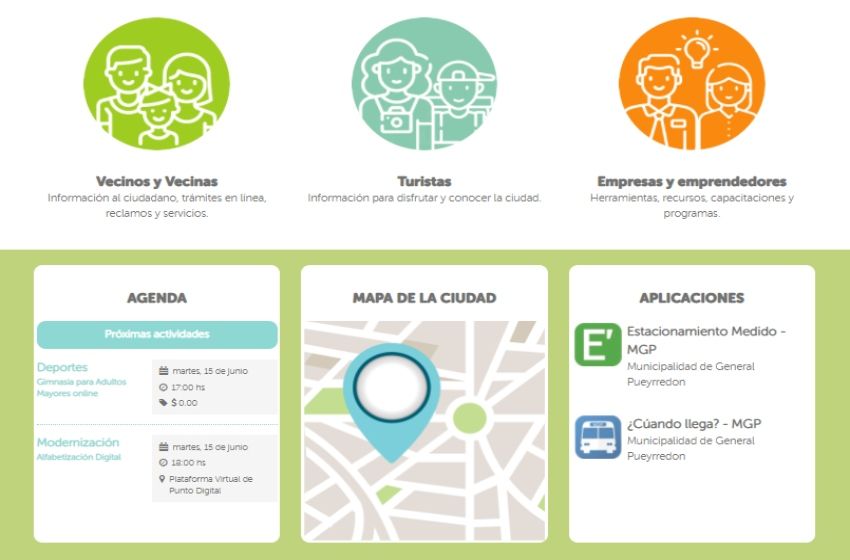 Mayor transparencia: renuevan el sitio web de la municipalidad