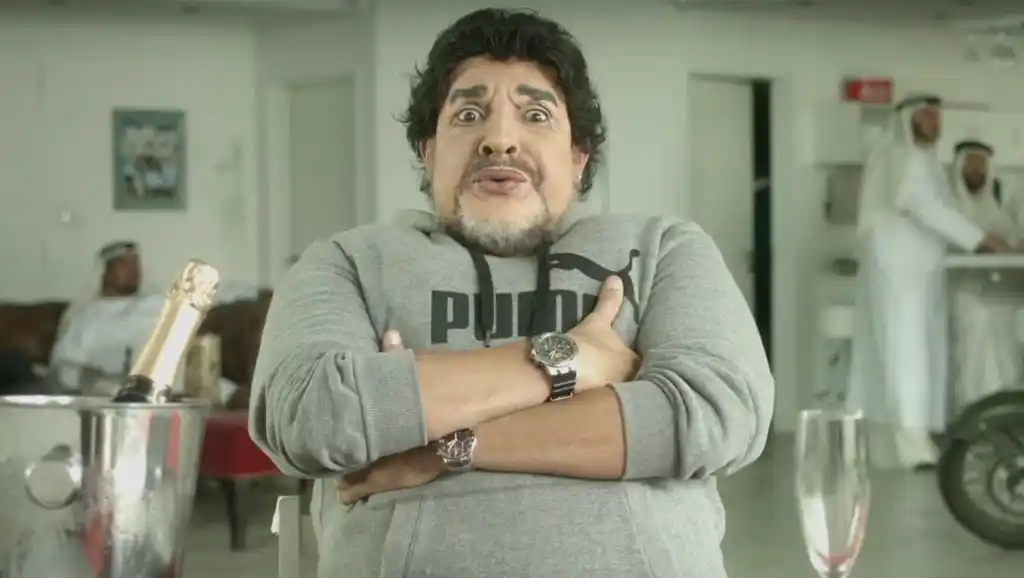 Video: El imperdible regalo de Martín Bossi a Maradona por sus 55 años