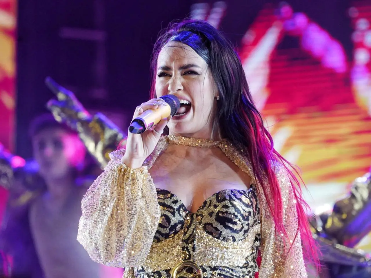 Lali Espósito. A puro show en Vélez Sarsfield.