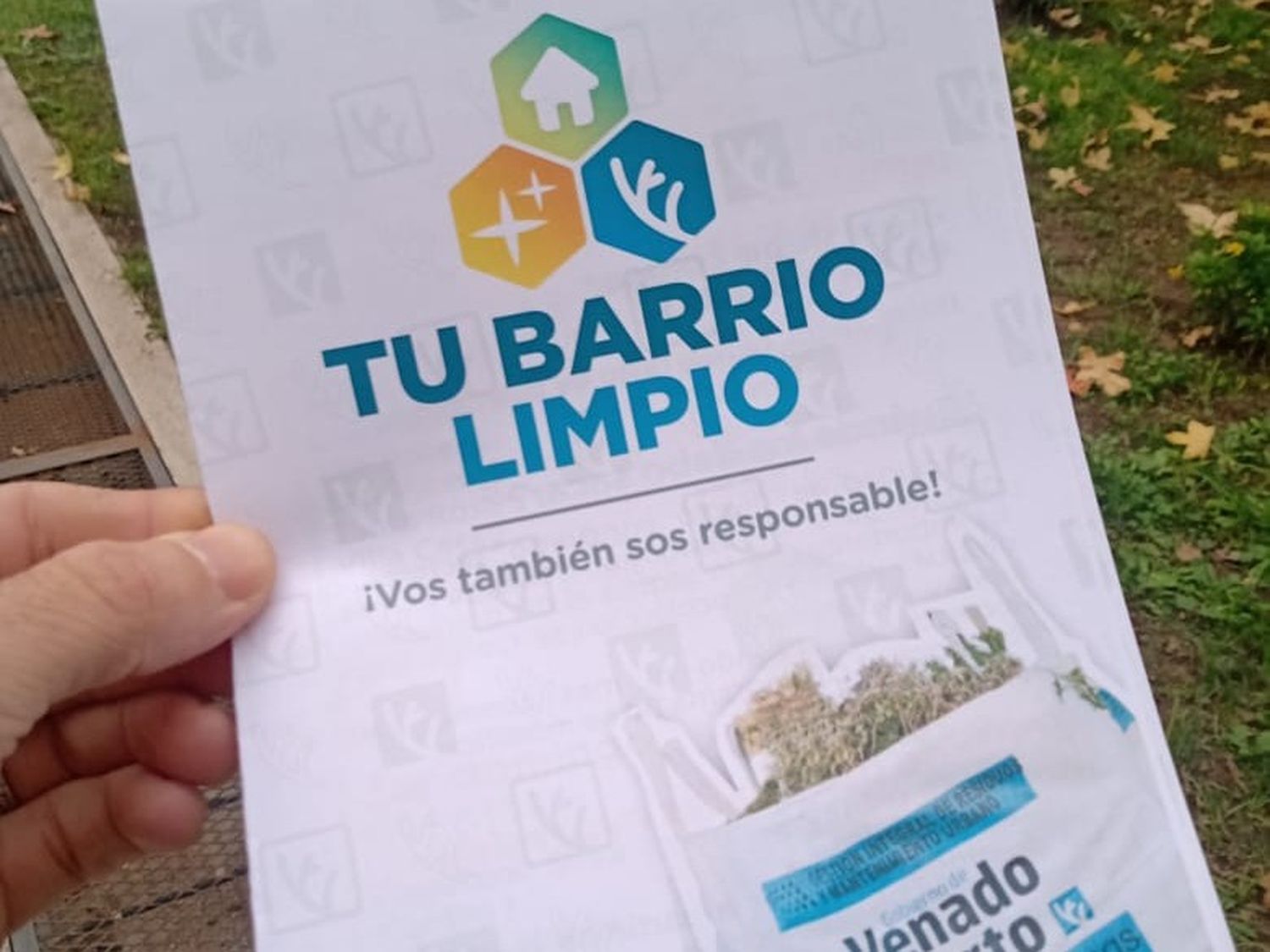 “Tu Barrio Limpio" intervino en el Ciudad Nueva