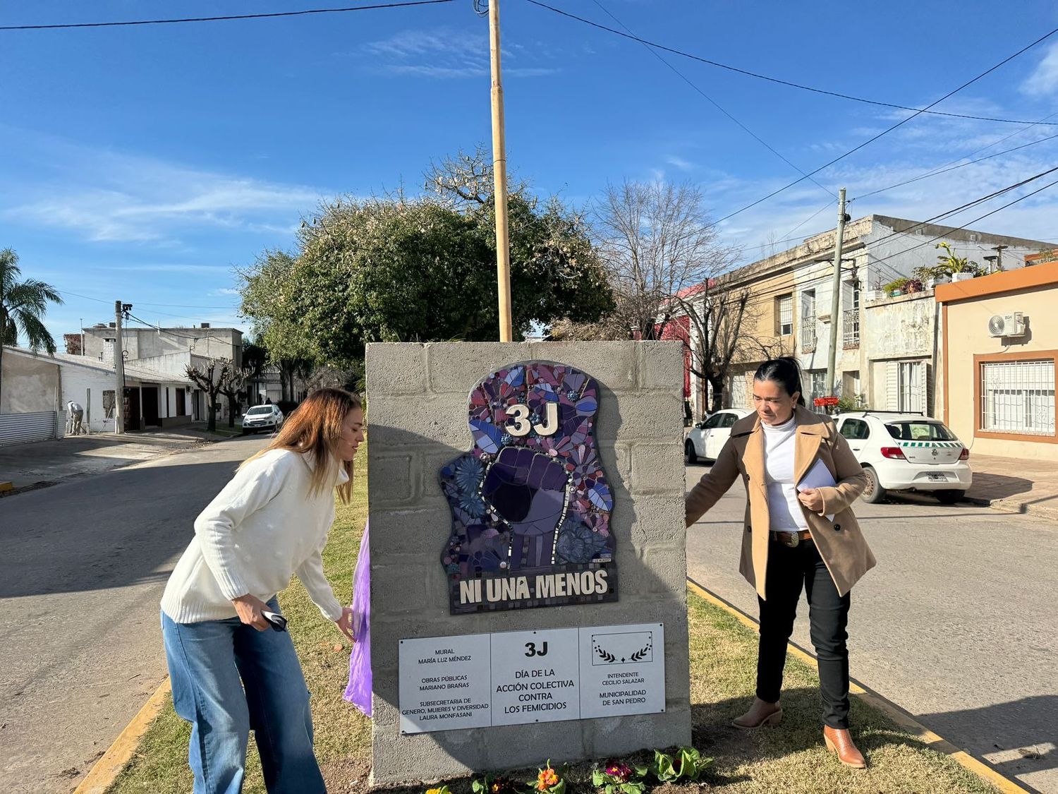 mural ni una menos