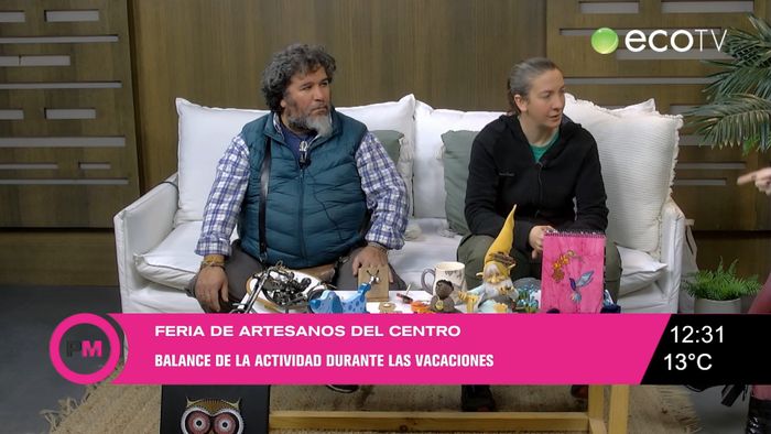 Artesanos viven los últimos días de vacaciones de invierno