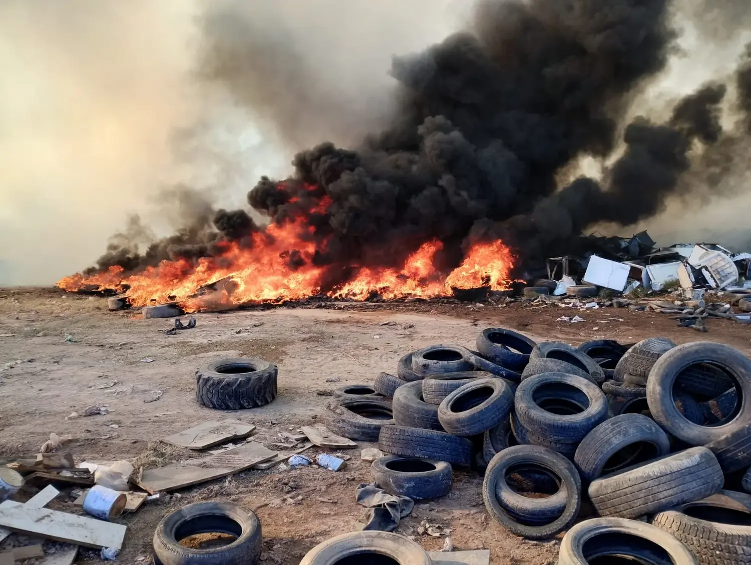 Crédito: Bomberos Voluntarios de Morteros